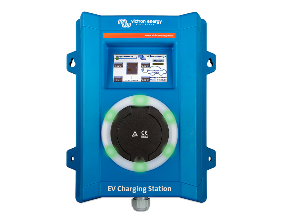 Statie incarcare auto electrice cu ecran tactil 4,3 inch VICTRON ENERGY inel RGB programabil - imagine 3